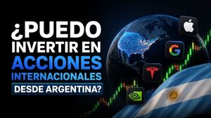 ¿Puedo invertir en acciones internacionales desde Argentina?
