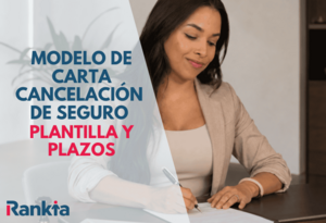 Modelo de carta de cancelación de poliza de seguro