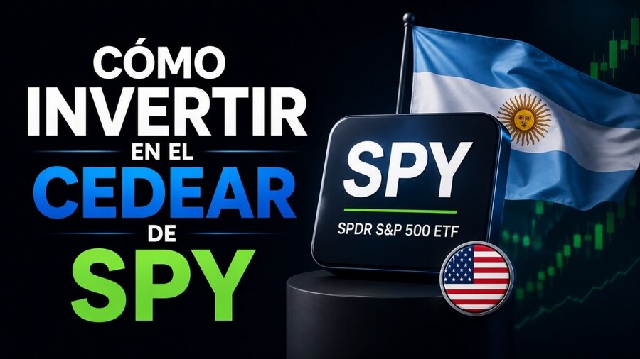 Cómo invertir en el CEDEAR de Spy