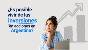 ¿Es posible vivir de las inversiones en acciones en Argentina?