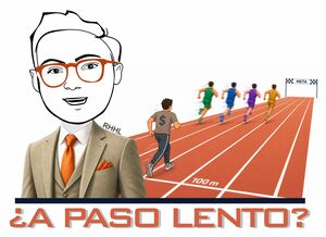 ¿A paso lento?