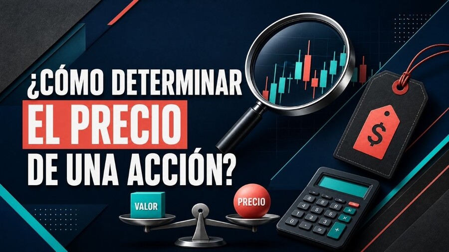 ¿Cómo determinar precio de una acción?