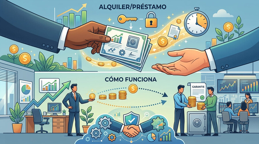Préstamo o alquiler de acciones