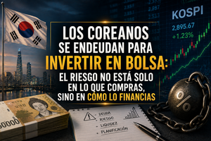 Los coreanos se endeudan para invertir en Bolsa: el riesgo no está solo en lo que compras, sino en cómo lo financias