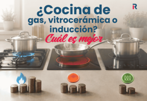 ¿Cocina de gas, vitrocerámica o inducción? ¿Qué sale más barato en 2026?