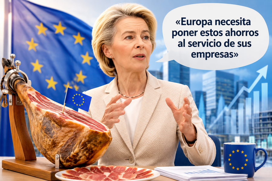 Von den Leyer «Europa necesita poner estos ahorros al servicio de sus empresas»: Y un jamón.