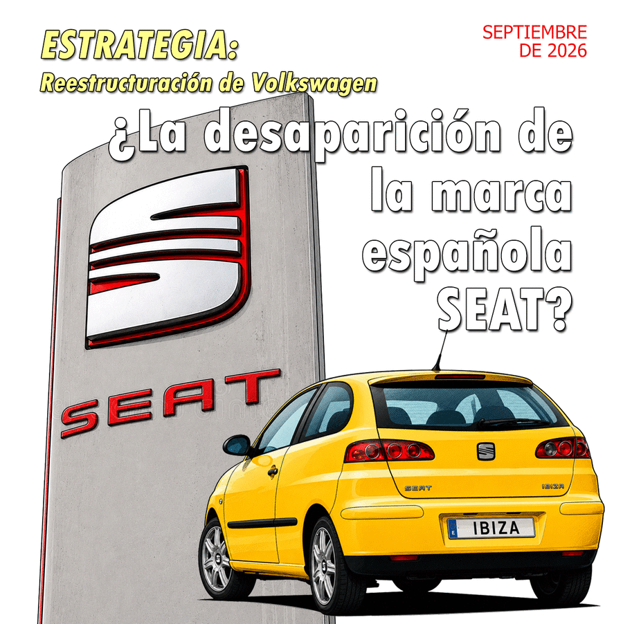 ¿Volkswagen va a eliminar la histórica marca SEAT?