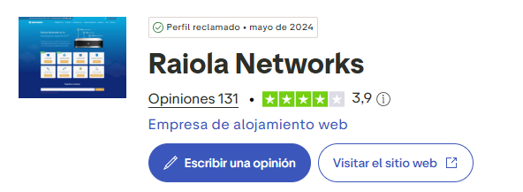 Opiniones y valoración de Raiola Networks en Trustpilot