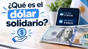 ¿Qué es el dólar solidario?