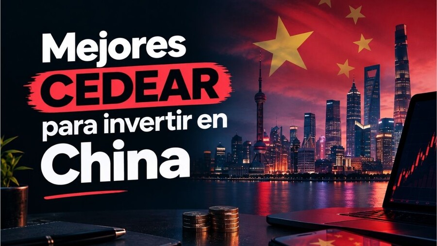 Mejores CEDEARS para invertir en China