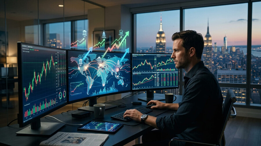Descubre los mejores brokers para comprar acciones americanas, europeas y de Asia