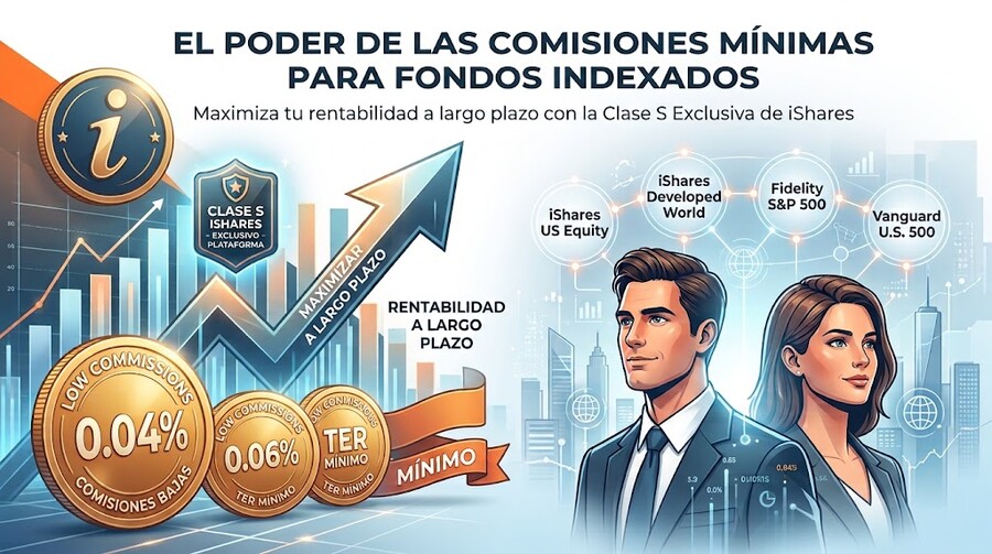 Fondos indexados MyInvestor con menos comisiones: los más baratos 2026