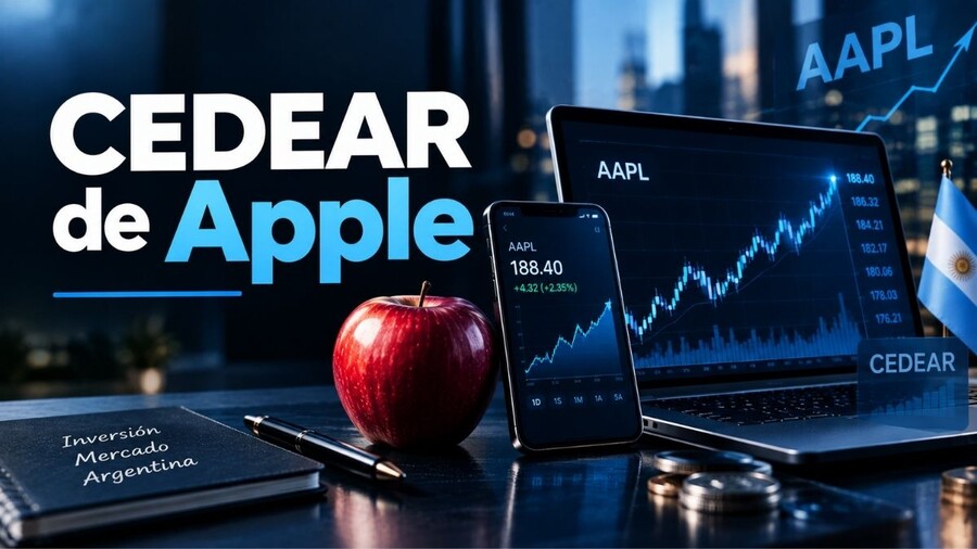 CEDEAR Apple: ratio, dividendos y cómo comprar en 2026