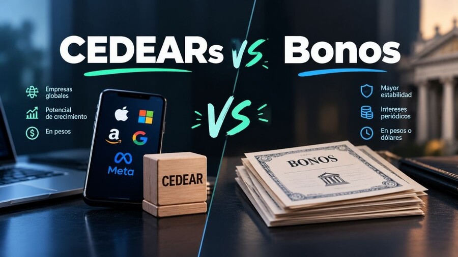 ¿Cuáll es la diferencia entre CEDEARs y Bonos?