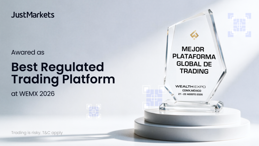 Wealth Expo Mexico 2026 reconoce a JustMarkets como la “Mejor Plataforma de Trading Regulada”