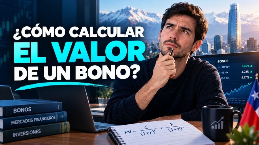 ¿Cómo se calcula el valor de un bono?