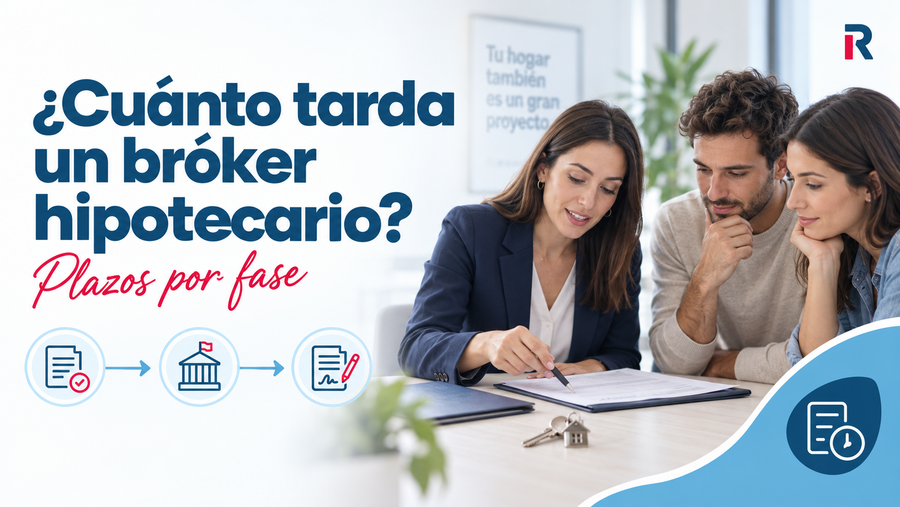 ¿Cuánto tarda un bróker en conseguir una hipoteca?