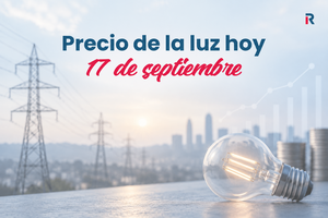 Precio de la luz hoy, 17 de septiembre: el mercado mayorista sube un 21,77% hasta los 127,41 €/MWh