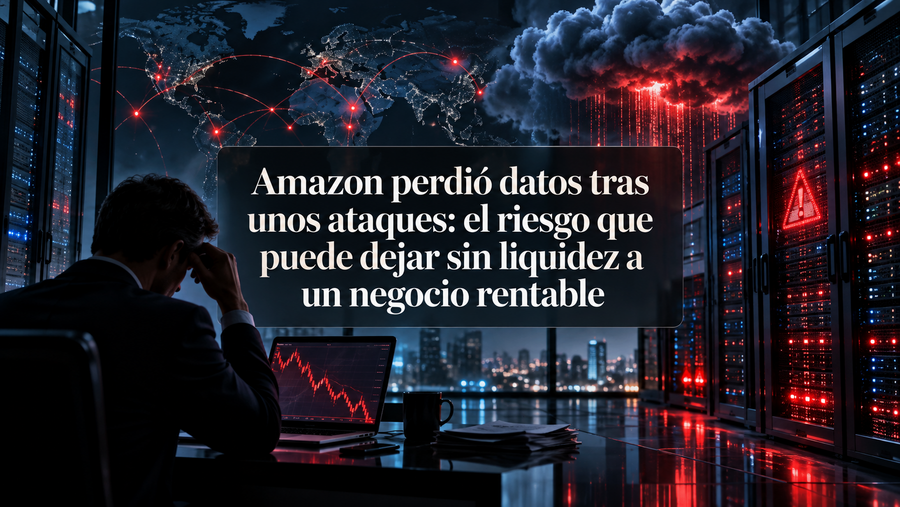 Amazon perdió datos tras unos ataques: el riesgo que puede dejar sin liquidez a un negocio rentable