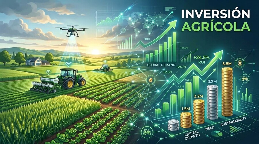 Invertir en el sector agrícola con crowdlending y equity crowdfunding