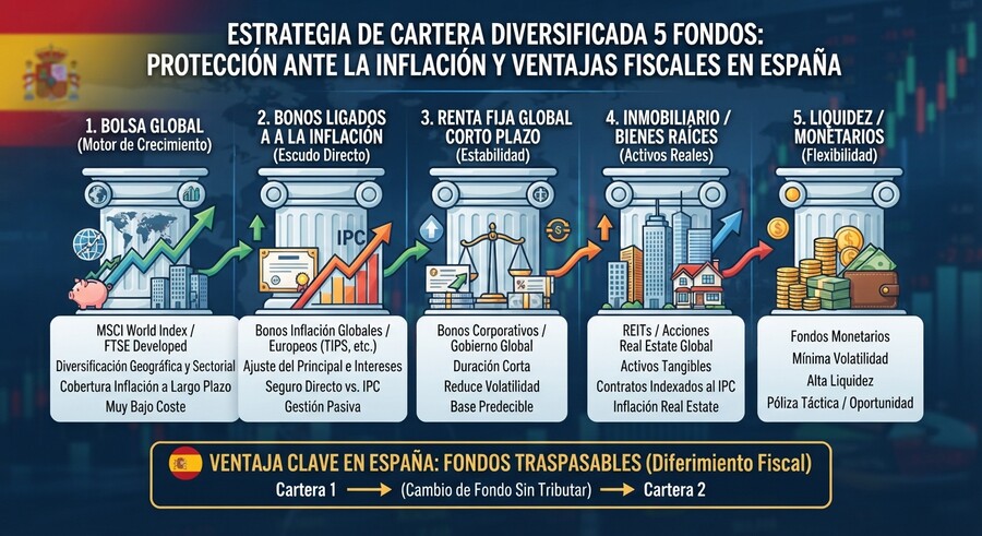 ¿Y si la inflación vuelve para quedarse? Cómo preparar una cartera para varios escenarios
