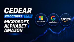 CEDEAR para invertir en octubre 2026: Microsoft, Alphabet y Amazon