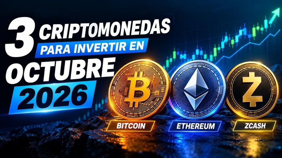 3 Criptomonedas para Invertir en Octubre