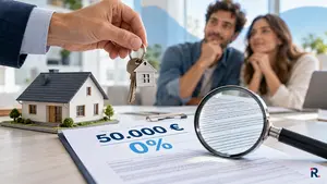 Gobierno aprueba hasta 50.000 euros al 0% para comprar la primera vivienda