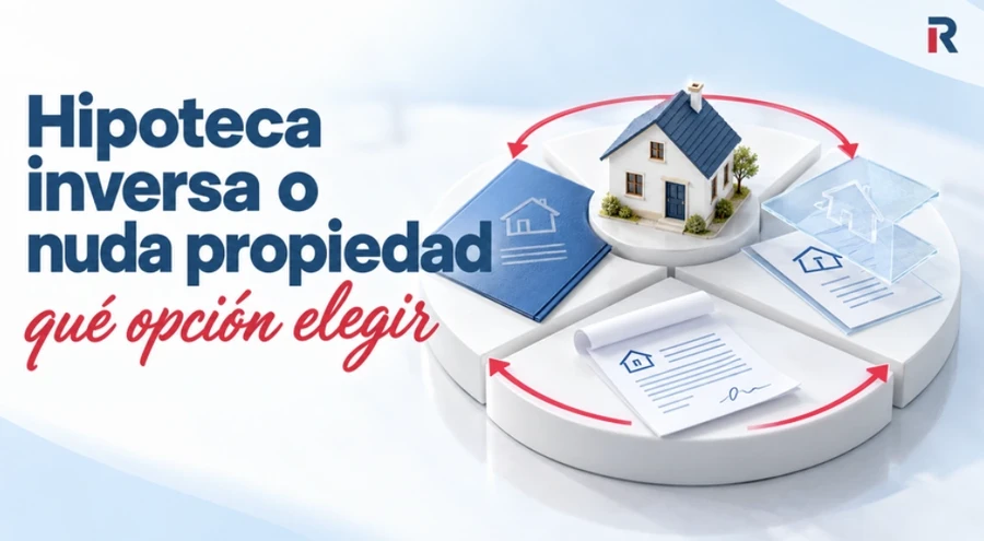 Hipoteca inversa vs nuda propiedad y vivienda inversa: diferencias y cuál elegir
