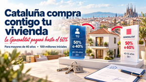 Illa anuncia la compra conjunta de vivienda: la Generalitat pagará hasta el 60% del piso a mayores de 40 años