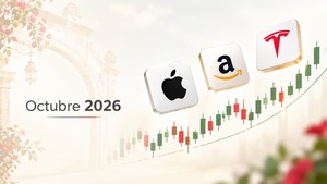 Apple, Amazon y Tesla presentan resultados: 3 acciones para octubre de 2026
