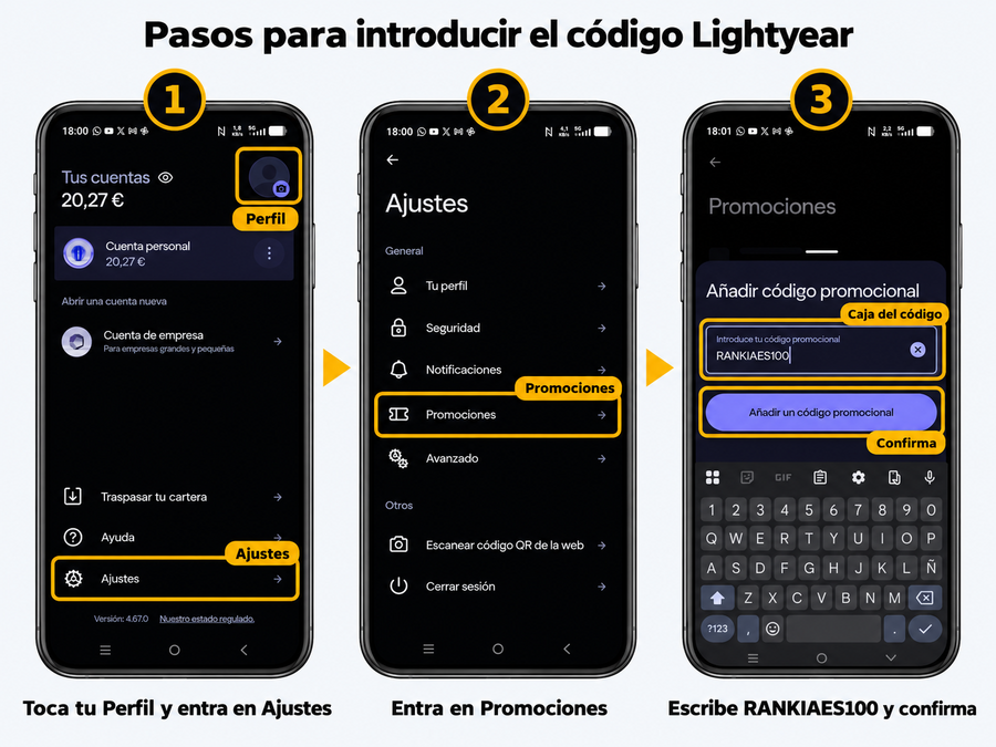 ¿Cómo activar la promoción de bienvenida de Lightyear?