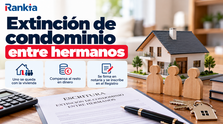 Cómo hacer una extinción de condominio entre hermanos: pasos, impuestos y ejemplos