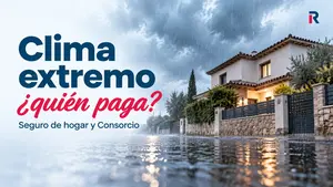 Clima extremo: qué paga tu seguro de hogar y qué paga el Consorcio de Compensación de Seguros