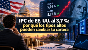 IPC de EE. UU. al 3,7 %: por qué los tipos altos pueden cambiar tu cartera