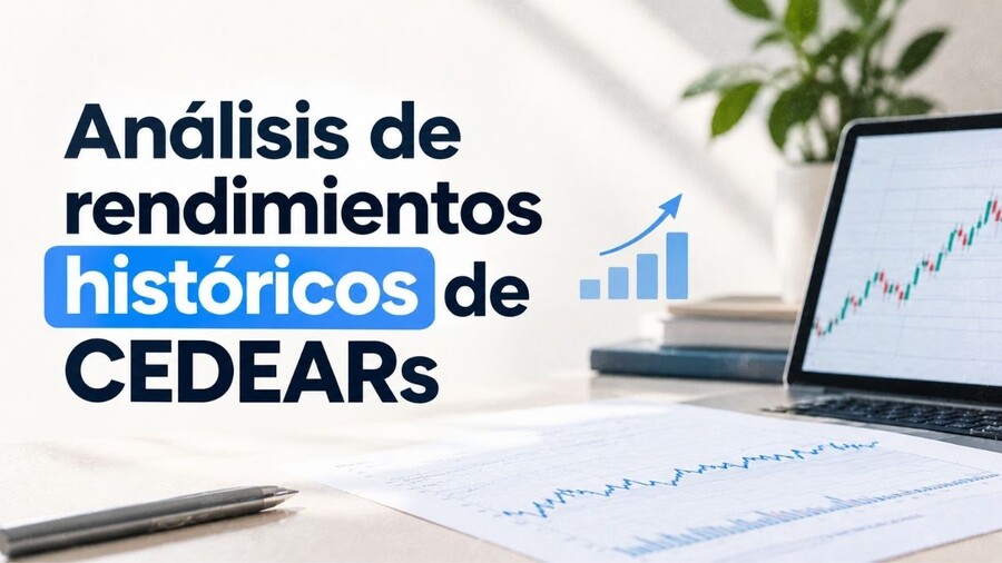Análisis de rendimientos históricos de CEDEARs