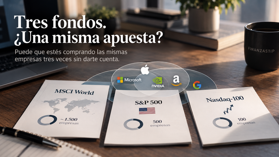 📊 Tienes tres fondos de inversión ¿Y si estás comprando las mismas empresas tres veces?