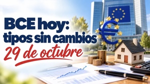 El BCE mantiene los tipos de interés en el 2,50%, pero tu hipoteca variable aún puede subir 86 euros al mes