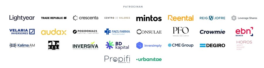 Patrocinadores de la VIII Edición de la Rankia Markets de Madrid