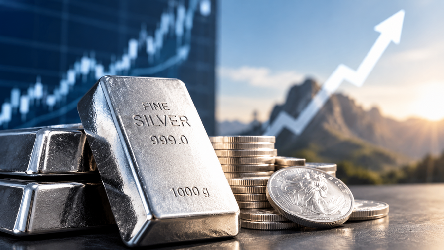¿Es buen momento para comprar plata? Cae un 57 % desde su récord de enero y se acerca a los 50 dólares la onza